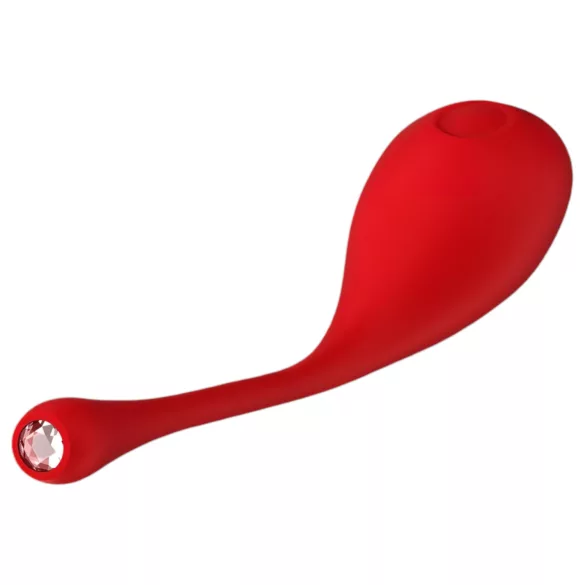Red Revolution Metis - jajko wibrujące ładowane USB wodoodporne czerwone