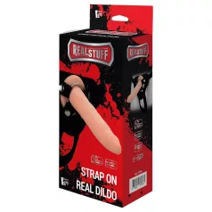  RealStuff - strap-on wąski - dildo do przypięcia - kolor naturalny