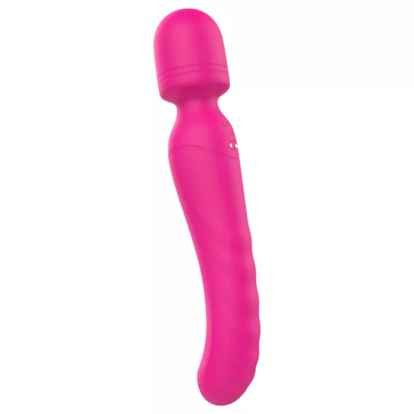 Vibes of Love Wand - bezprzewodowy, rozgrzewający masażer wibracyjny (różowy)