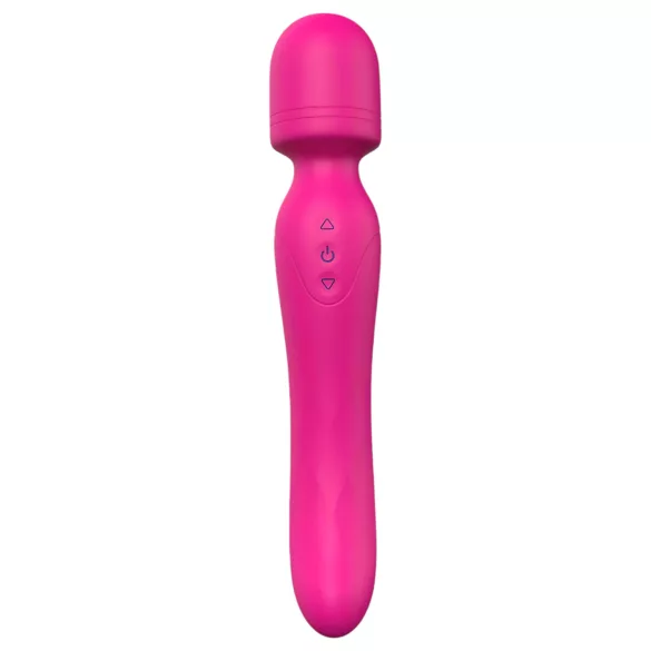 Vibes of Love Wand - bezprzewodowy, rozgrzewający masażer wibracyjny (różowy)