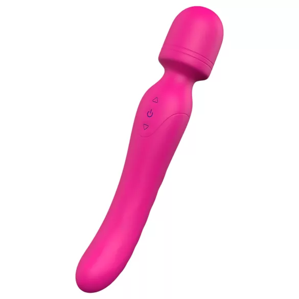 Vibes of Love Wand - bezprzewodowy, rozgrzewający masażer wibracyjny (różowy)