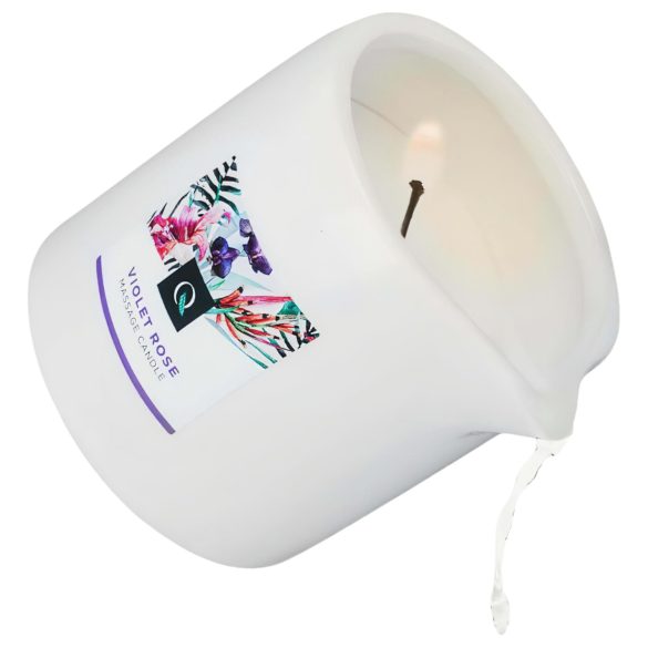 Exotiq - świeca do masażu zapachowa - róża - 200g