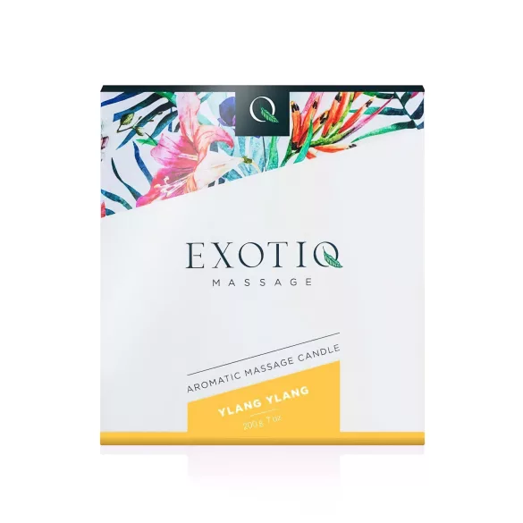 Exotiq - świeca do masażu zapachowa - ylang ylang - 200g