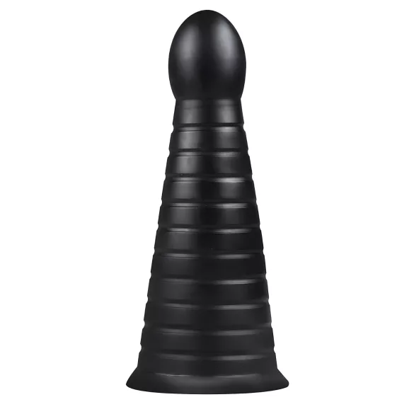 BUTTR Devil Dog - dildo z przyssawką - czarny