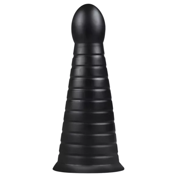 BUTTR Devil Dog - dildo z przyssawką - czarny