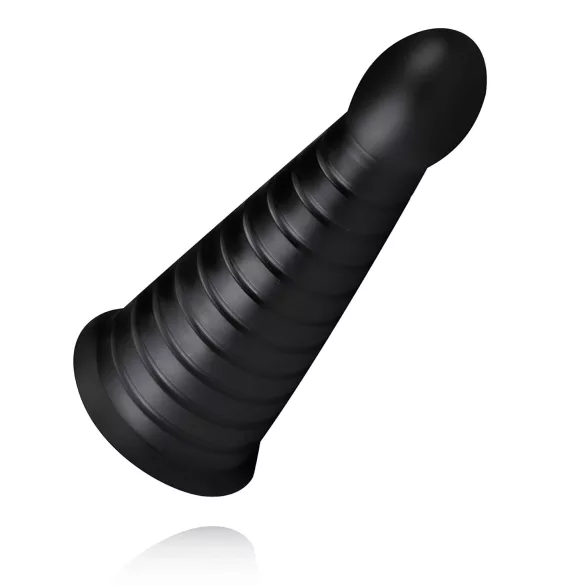 BUTTR Devil Dog - dildo z przyssawką - czarny