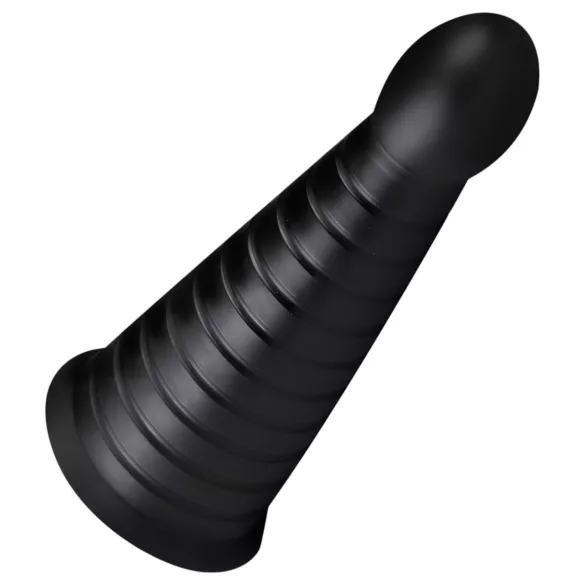 BUTTR Devil Dog - dildo z przyssawką - czarny