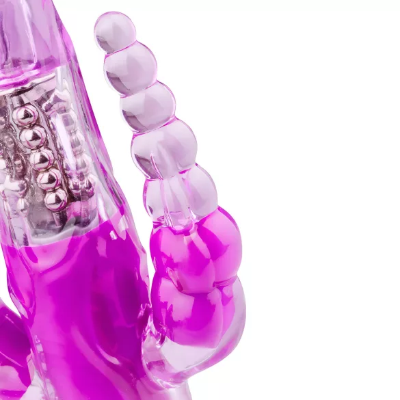Easytoys Raving Rabbit - wibrator trójramienny (różowy)