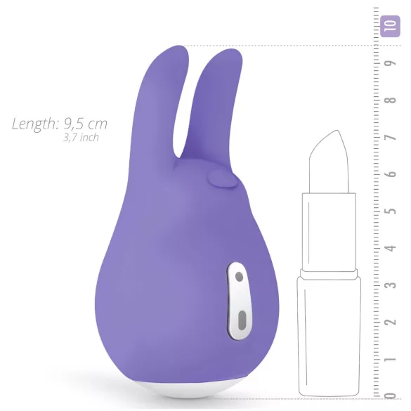 Good Vibes Tedy - wibrator króliczek łechtaczkowy ładowany USB - fioletowy