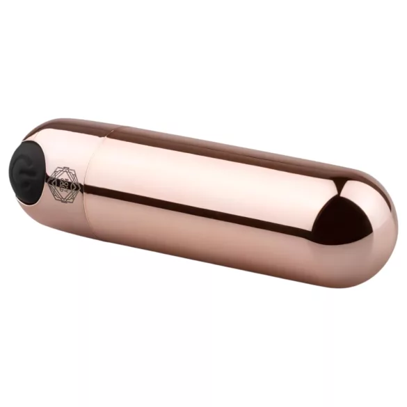 Rosy Gold - mini wibrator ładowalny - różowe złoto