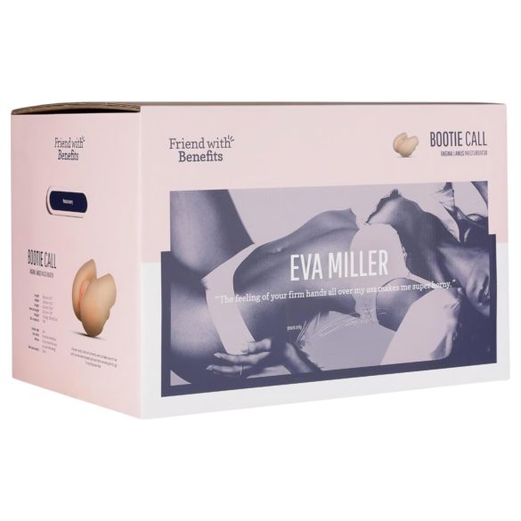 FWB - masturbator analny - realistyczna pupa Eva Miller - duży rozmiar