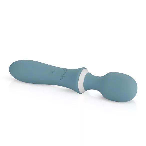 Bloom Orchid Wand - masażer wibracyjny z akumulatorem - turkusowy