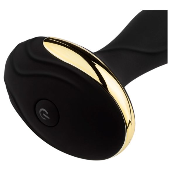 Teazers - wibrator analny z funkcją podgrzewania - silikon czarny