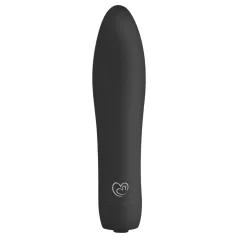   Easytoys - wibrator ładowalny - czarny - aksamitna powierzchnia