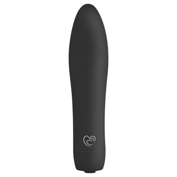 Easytoys - wibrator ładowalny - czarny - aksamitna powierzchnia