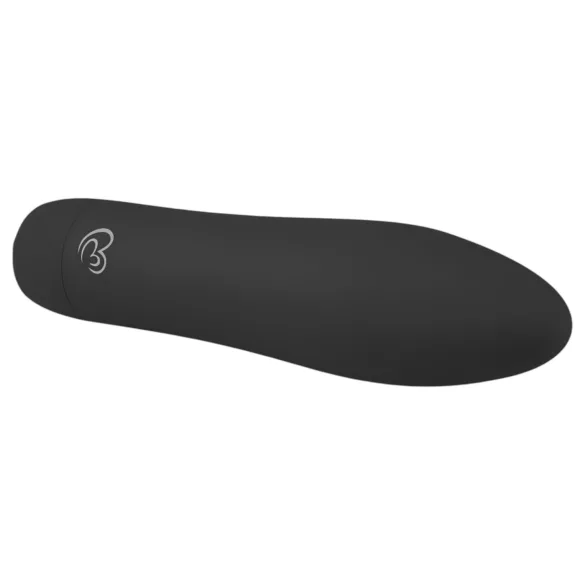 Easytoys - wibrator ładowalny - czarny - aksamitna powierzchnia