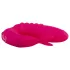Easytoys - wibrator na palec 2w1 - silikon różowy