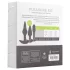 EasyToys Pleasure kit - zróżnicowany zestaw korków analnych (czarny)