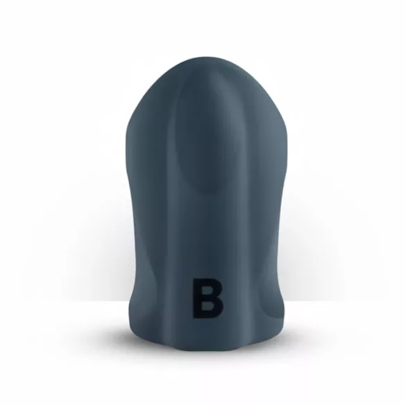 Boners - masturbator wibrujący otwarty akumulator szary