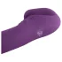 Easytoys - wibrujący strap-on bez pasa - silikonowy, fioletowy, ładowany USB