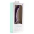 Easytoys - wibrujący strap-on bez pasa - silikonowy, fioletowy, ładowany USB