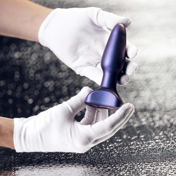 Hueman Space Force - wodoszczelny wibrujący stymulator analny - fioletowy