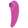 EasyToys Taptastic Vibe - wodoszczelny, akumulatorowy wibrator łechtaczkowy (różowy)