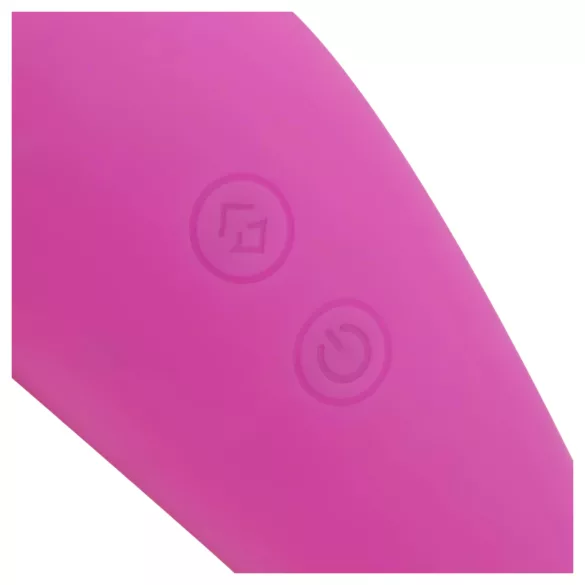 EasyToys Taptastic Vibe - wodoszczelny, akumulatorowy wibrator łechtaczkowy (różowy)