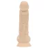 Real Fantasy Ashton - dildo realistyczne z jądrami - 20,5 cm - kolor cielisty
