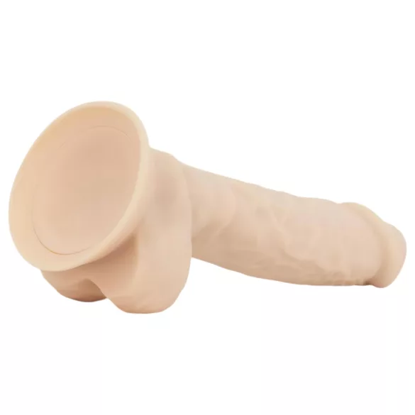 Real Fantasy Ashton - dildo realistyczne z jądrami - 20,5 cm - kolor cielisty