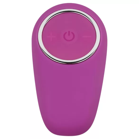 Easytoys - wibrujący stymulator dla par - wodoodporny, z pilotem - różowy