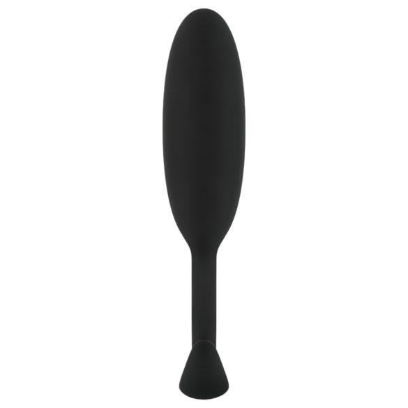Easytoys - korek analny - mały, 54g - czarny