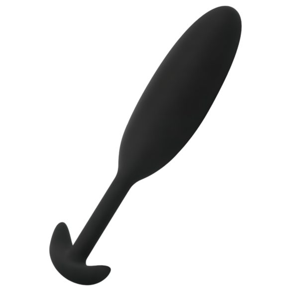 Easytoys - korek analny - mały, 54g - czarny
