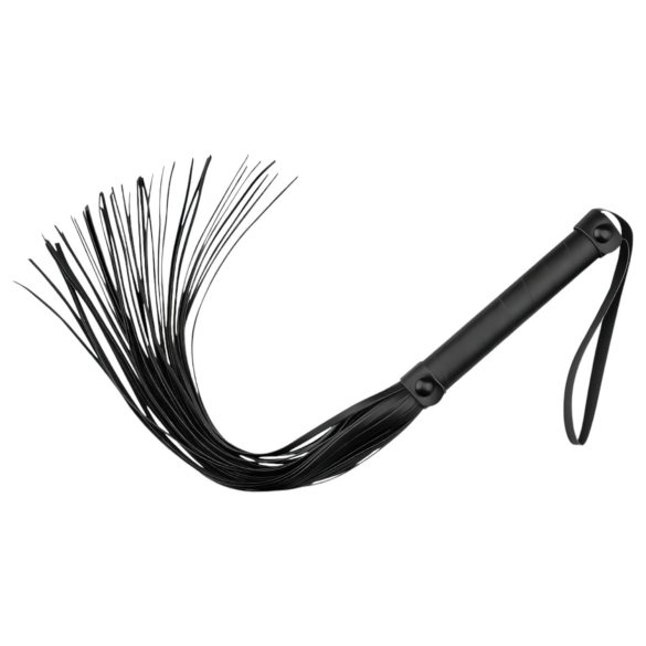 Bedroom Fantasies - czarny bat o efekcie skóry