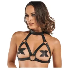   Bedroom Fantasies Chiara - siateczkowy top erotyczny - czarny - S-XL