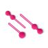 Easytoys LoveBalls - zestaw kulek gejszy - 3 sztuki (różowe)