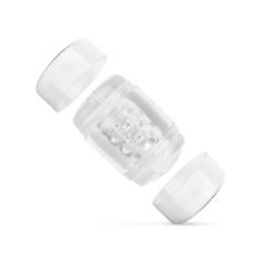   FPPR. - masturbator dwustronny - wagina i usta - przezroczysty