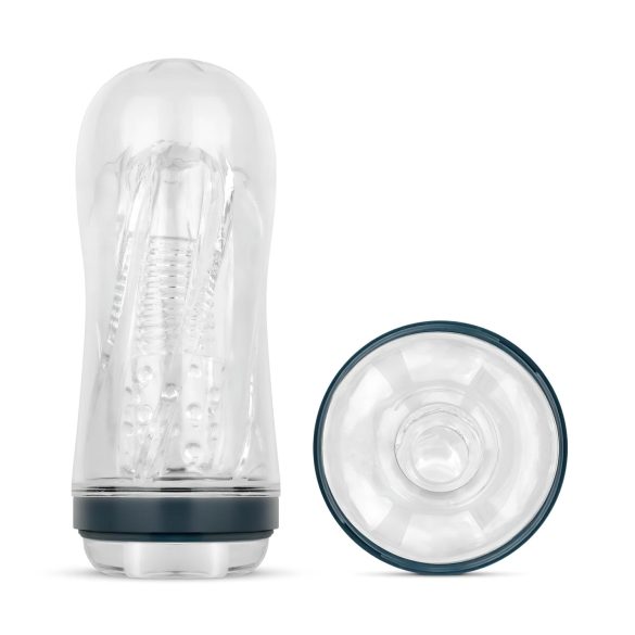 FPPR. - masturbator męski - spiralny - przezroczysty