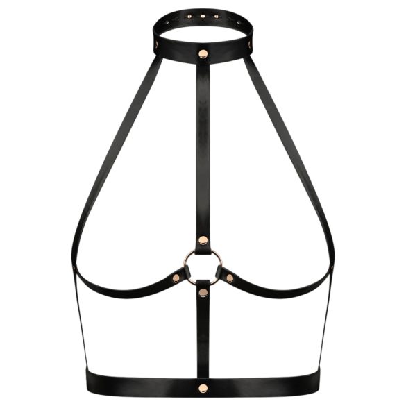 Rosy Gold - masażer do ciała - czarny różowe złoto