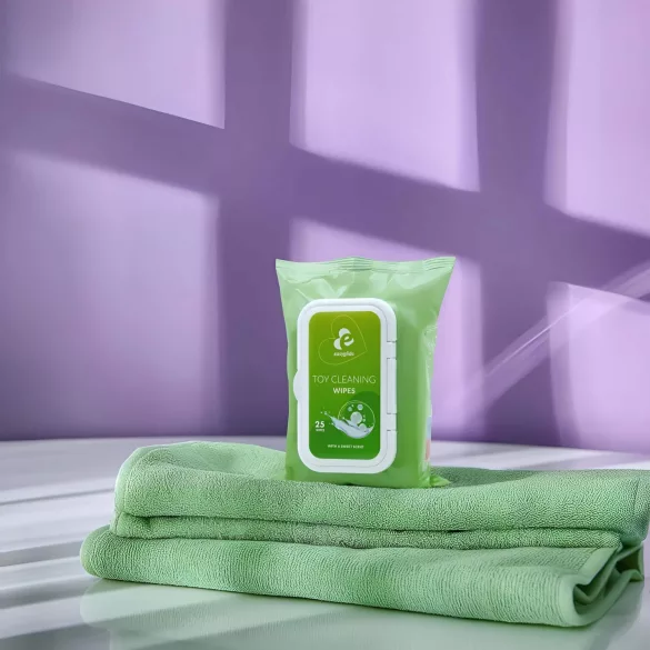 EasyGlide - chusteczki do czyszczenia zabawek erotycznych - 25 sztuk