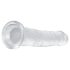 EasyToys - żelowy dildo - 16 cm (przezroczysty)