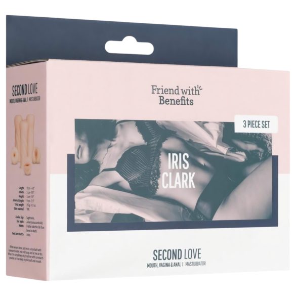 FWB - masturbator realistyczny zestaw - skóra naturalna