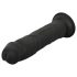 Easytoys - realistyczny dildo - 22,5 cm - czarny