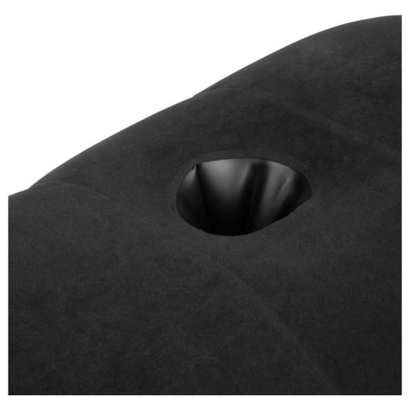 Bedroom Fantasies - poduszka dmuchana erotyczna z uchwytem na wibrator - czarna