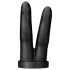BUTTR Victory - podwójny dildo analny - czarny