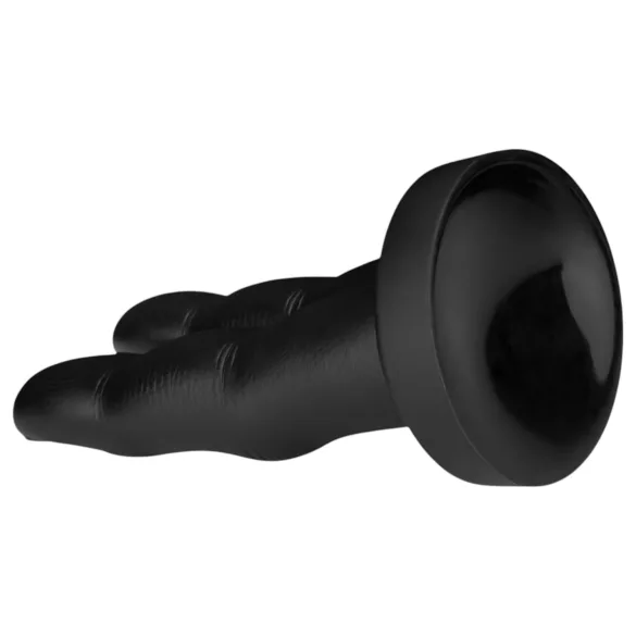 BUTTR Victory - podwójny dildo analny - czarny
