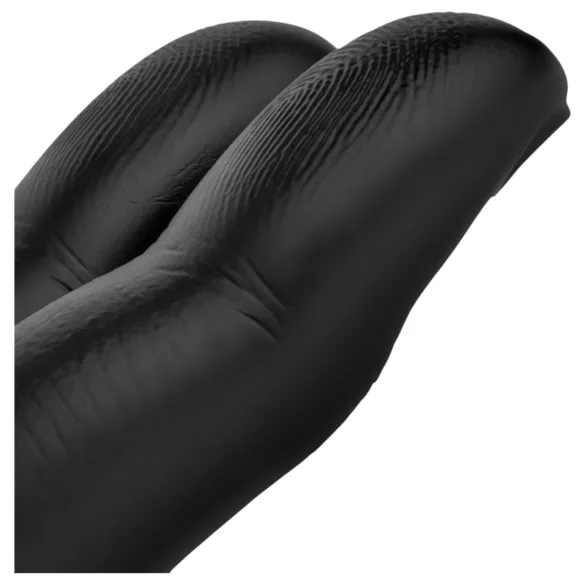 BUTTR Victory - podwójny dildo analny - czarny