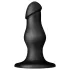 BUTTR - dildo analne z przyssawką - czarne