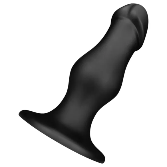 BUTTR - dildo analne z przyssawką - czarne