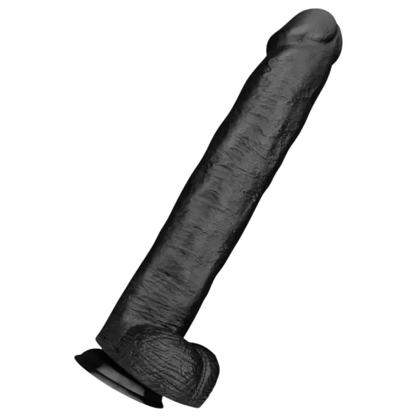 BUTTR Operation Dingo - duży realistyczny dildo - 43 cm - czarny